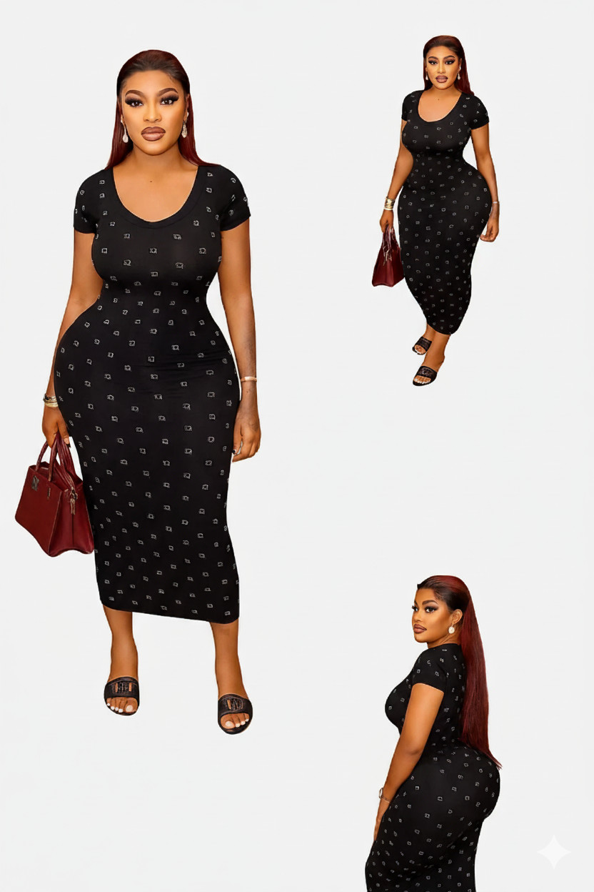bodycon midi dress