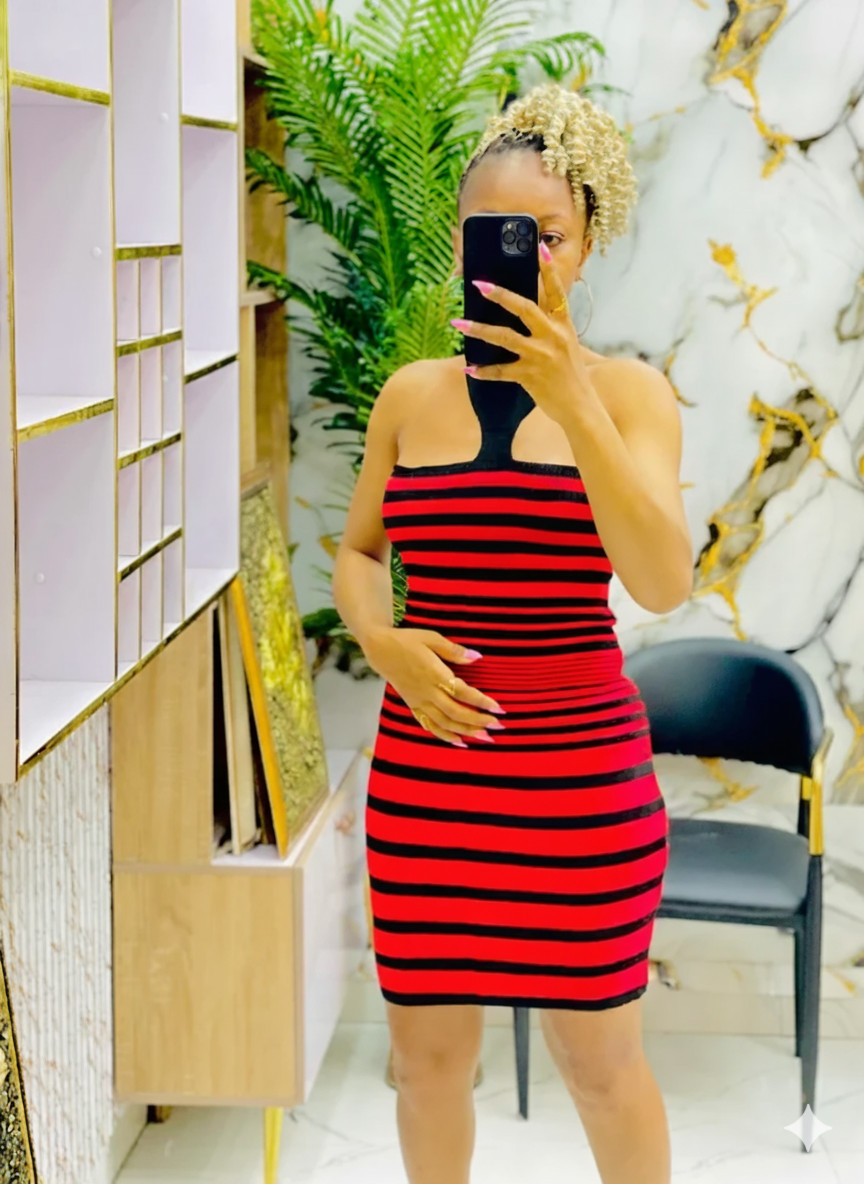 Free size Tie-Dye Cowl Neck Cutout Maxi Dress