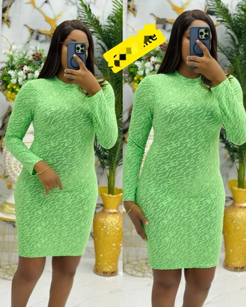 bodycon dress (short for “body-conscious” dress