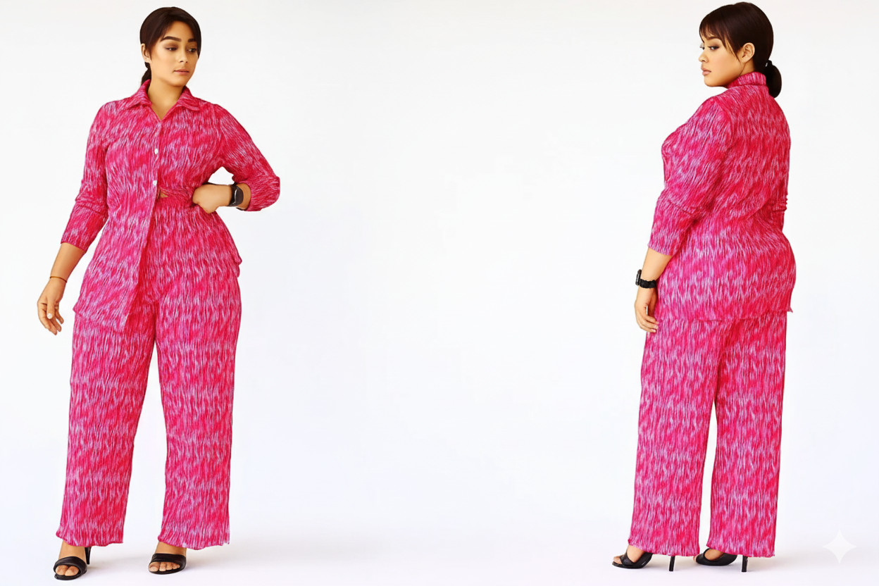 Pleated Co-ord Set